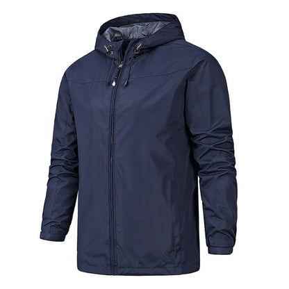 Robert - Modern Cut Waterproof Jacket Dark Blue