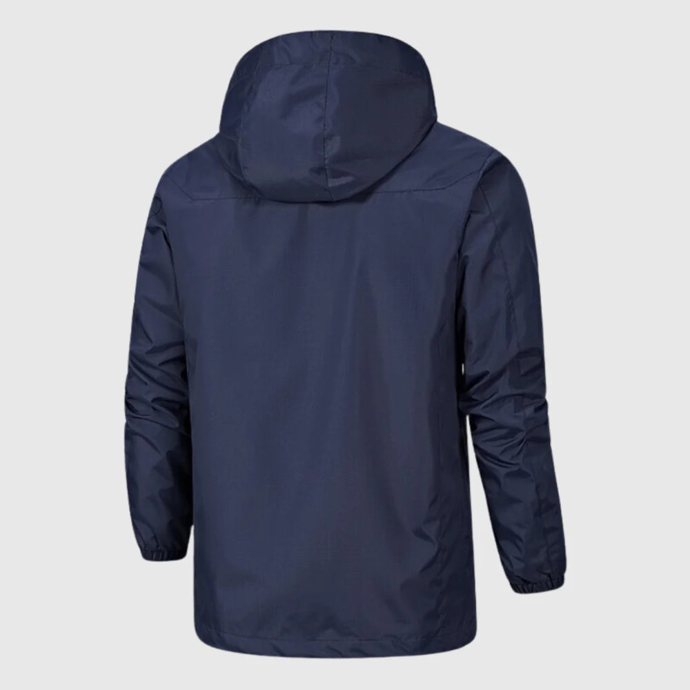 Robert - Modern Cut Waterproof Jacket Dark Blue