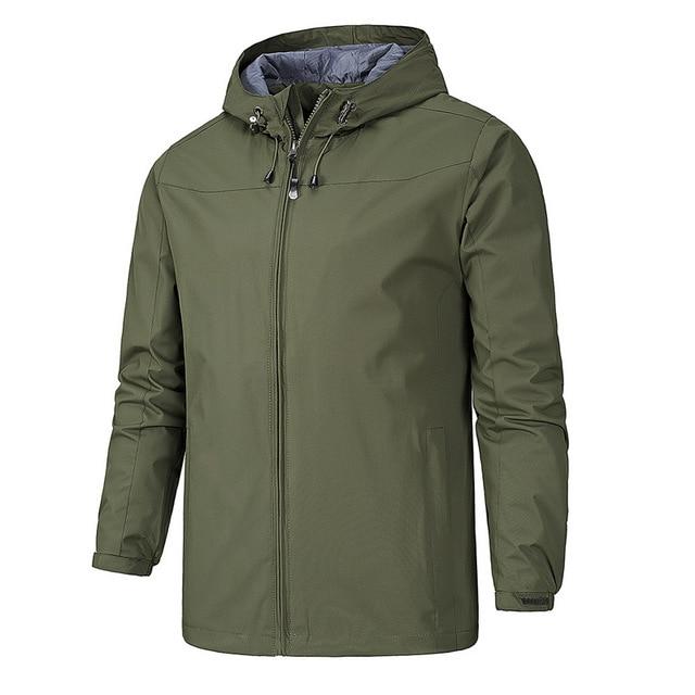 Robert - Modern Cut Waterproof Jacket Green