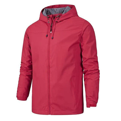Robert - Modern Cut Waterproof Jacket Red