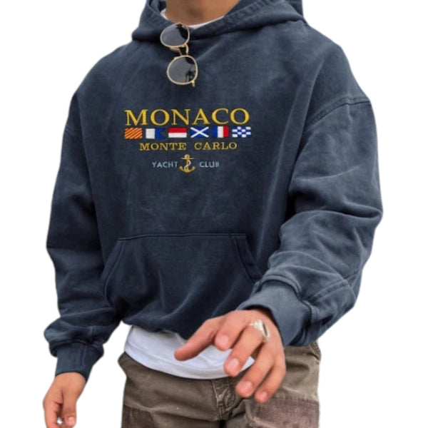 Todd - Chic Look Hoodie Blue