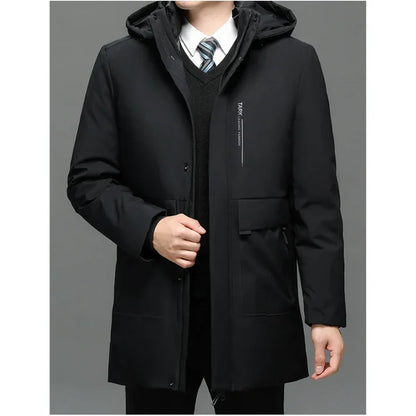 Walter - Warm Lining Parka Jacket Black