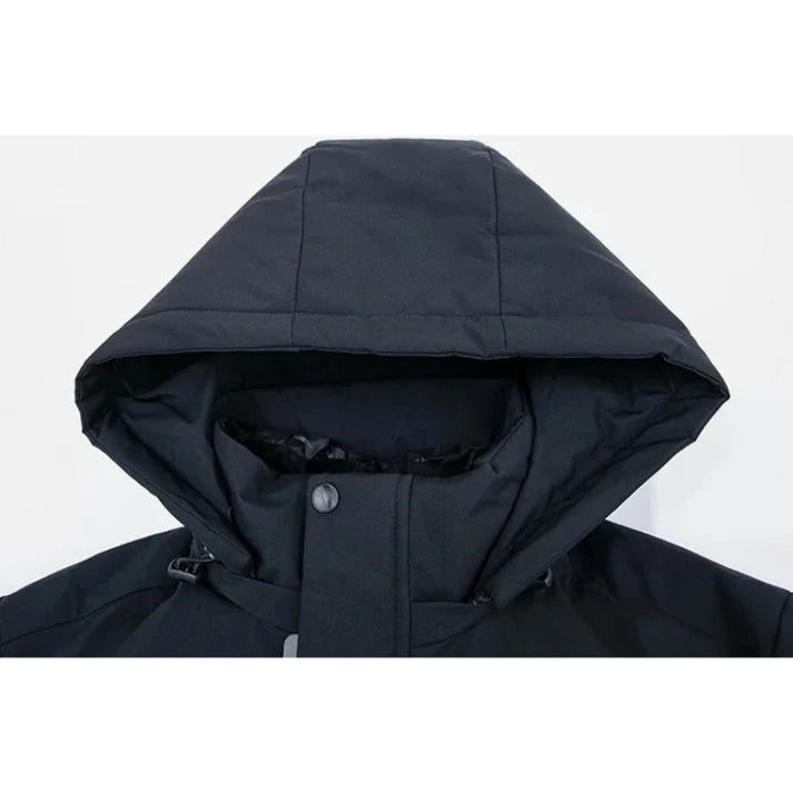 Walter - Warm Lining Parka Jacket Dark Blue