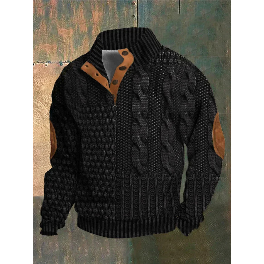 Wilbur - Comfort Winter Sweater-Black