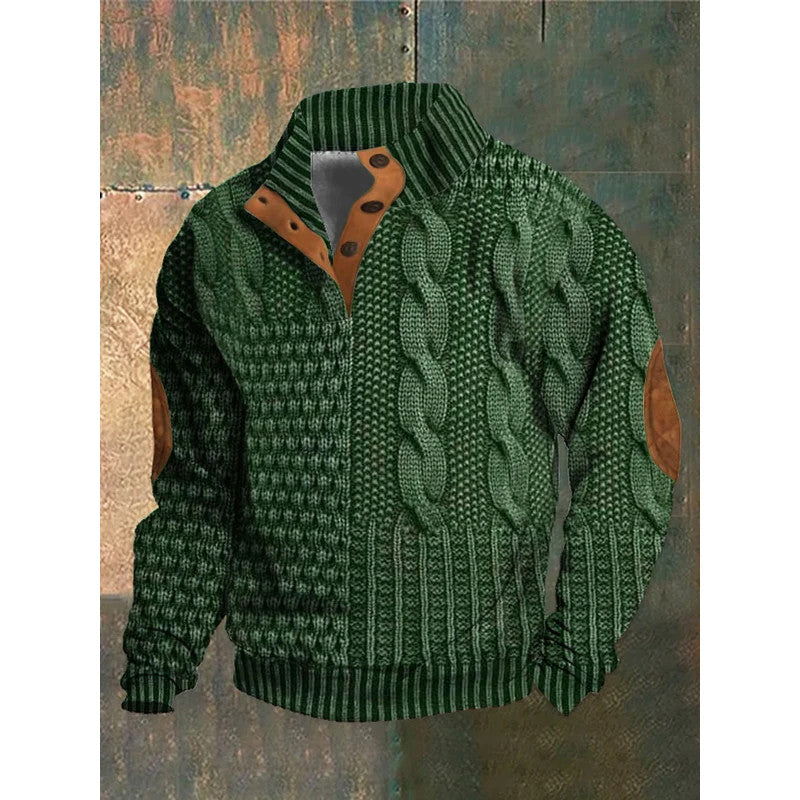 Wilbur - Comfort Winter Sweater-Green