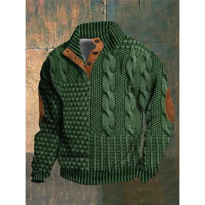 Wilbur - Comfort Winter Sweater-Green