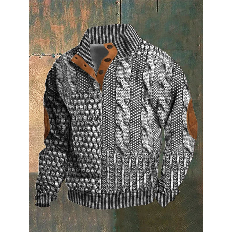 Wilbur - Comfort Winter Sweater-Light Gray